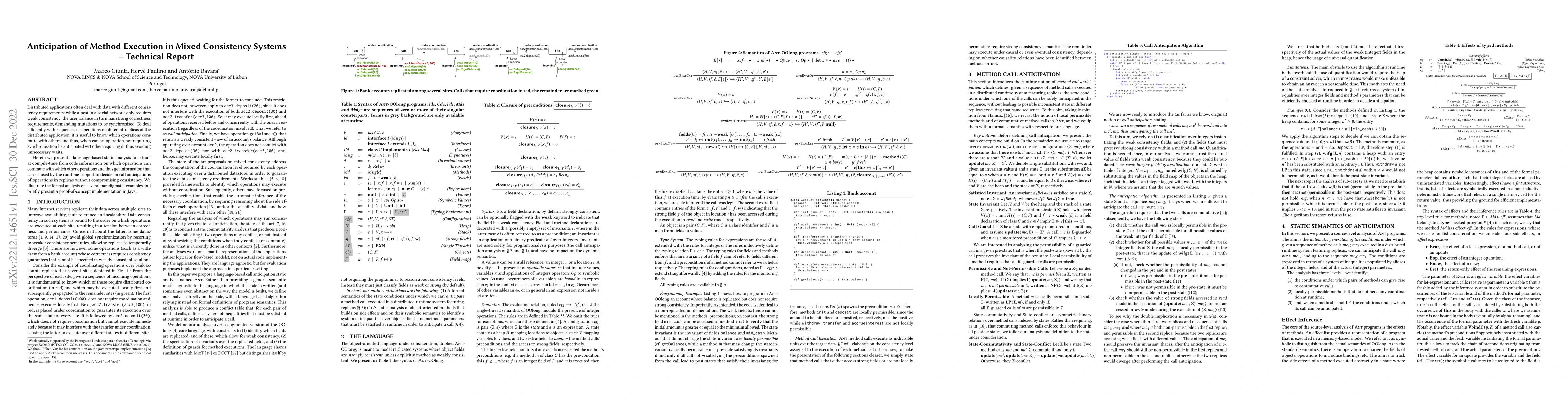 Thumbnail for Anticipation of Method Execution in Mixed Consistency Systems --
  Technical Report