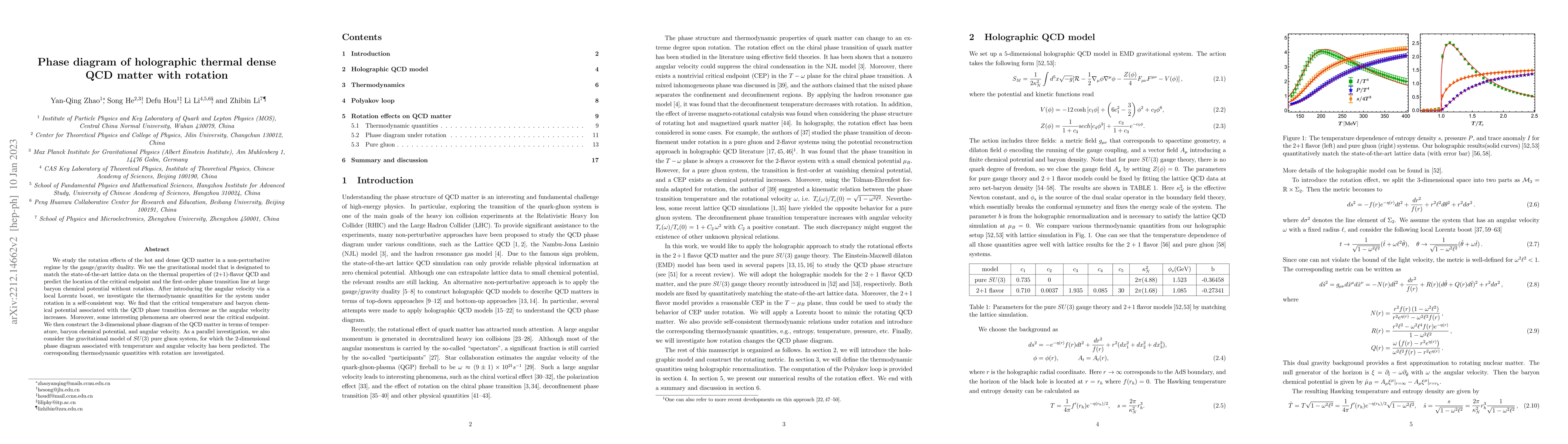 Thumbnail for Phase diagram of holographic thermal dense QCD matter with rotation
