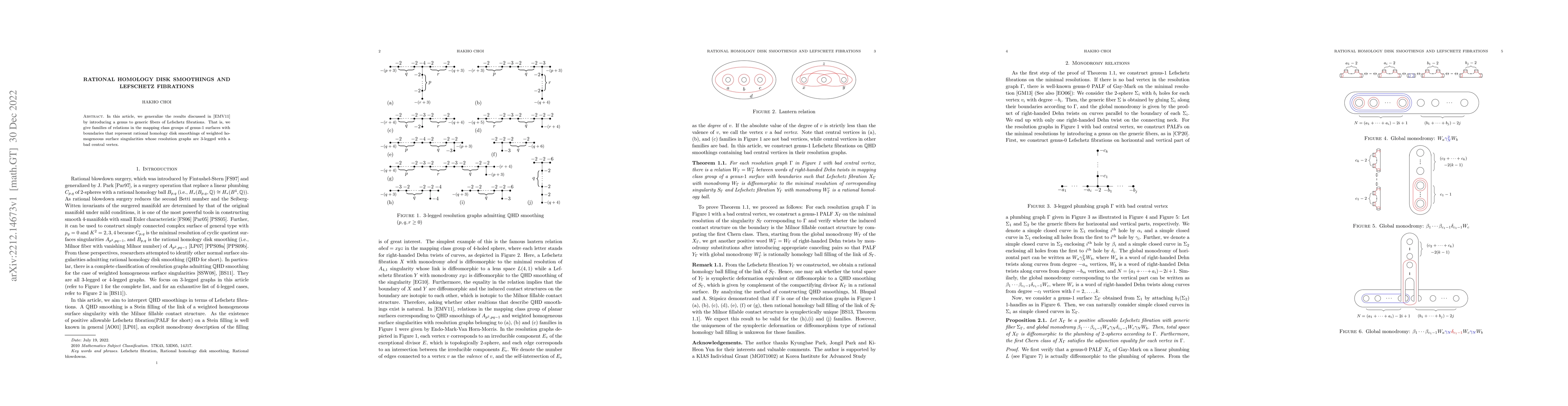 Thumbnail for Rational homology disk smoothings and Lefschetz fibrations