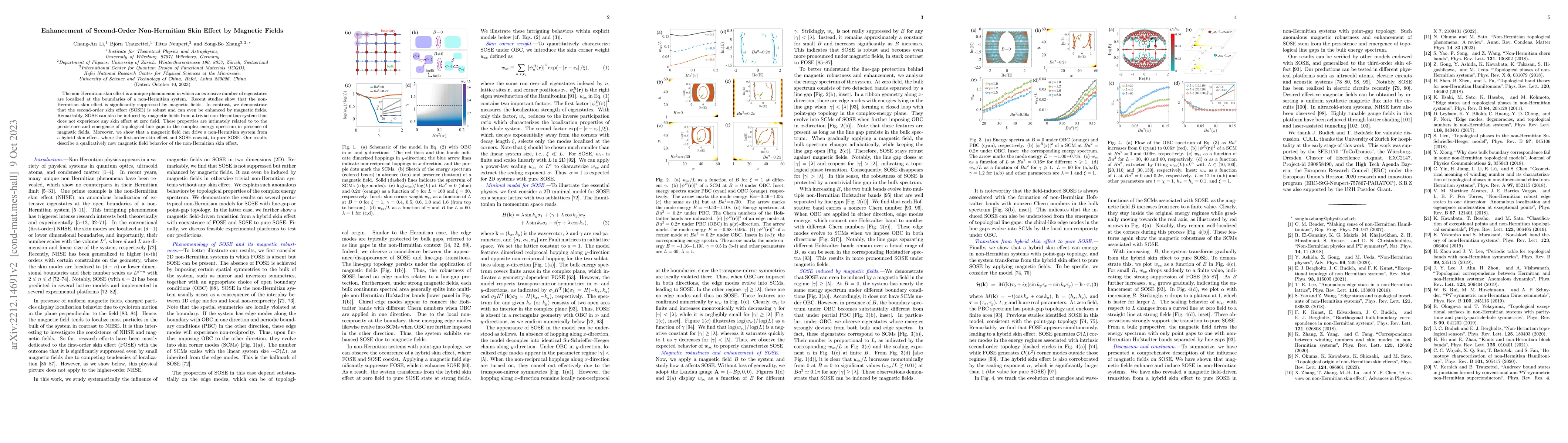 Thumbnail for Enhancement of Second-Order Non-Hermitian Skin Effect by Magnetic Fields