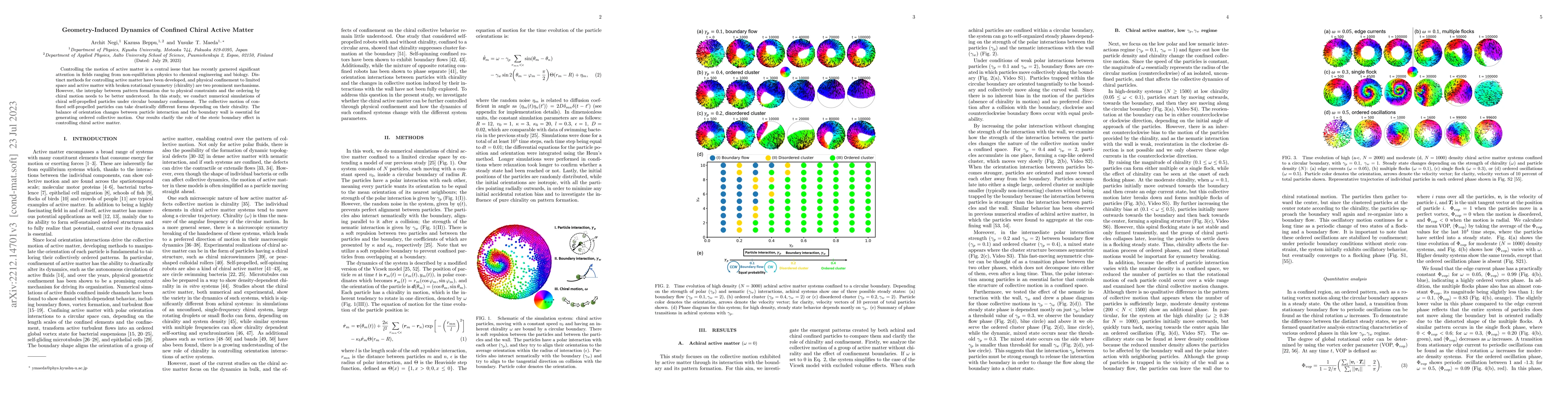 Thumbnail for Geometry-Induced Dynamics of Confined Chiral Active Matter