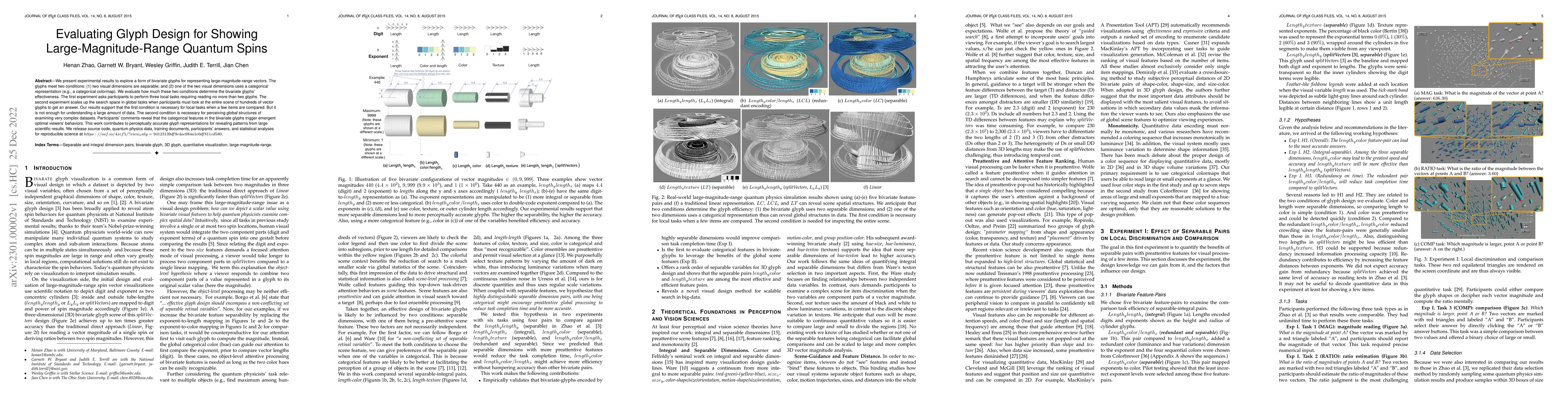 Thumbnail for Evaluating Alternative Glyph Design for Showing Large-Magnitude-Range
  Quantum Spins