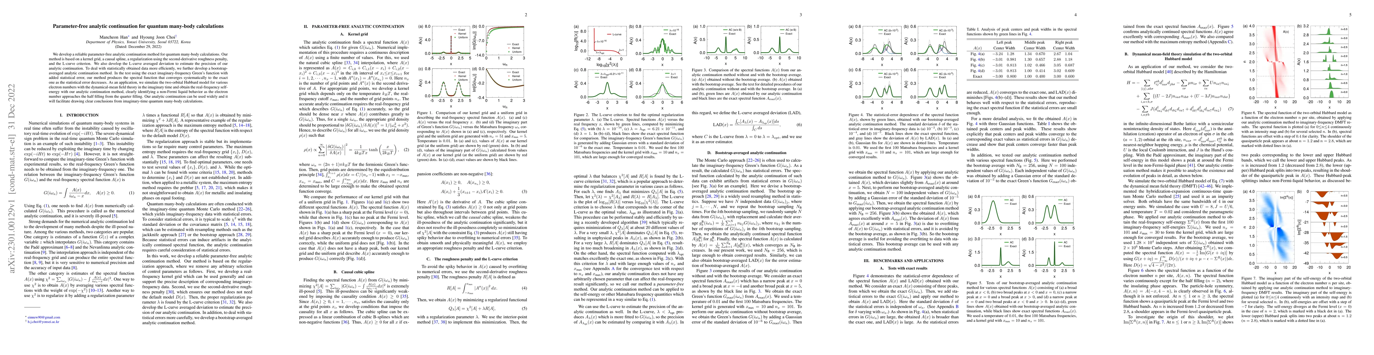 Thumbnail for Parameter-free analytic continuation for quantum many-body calculations