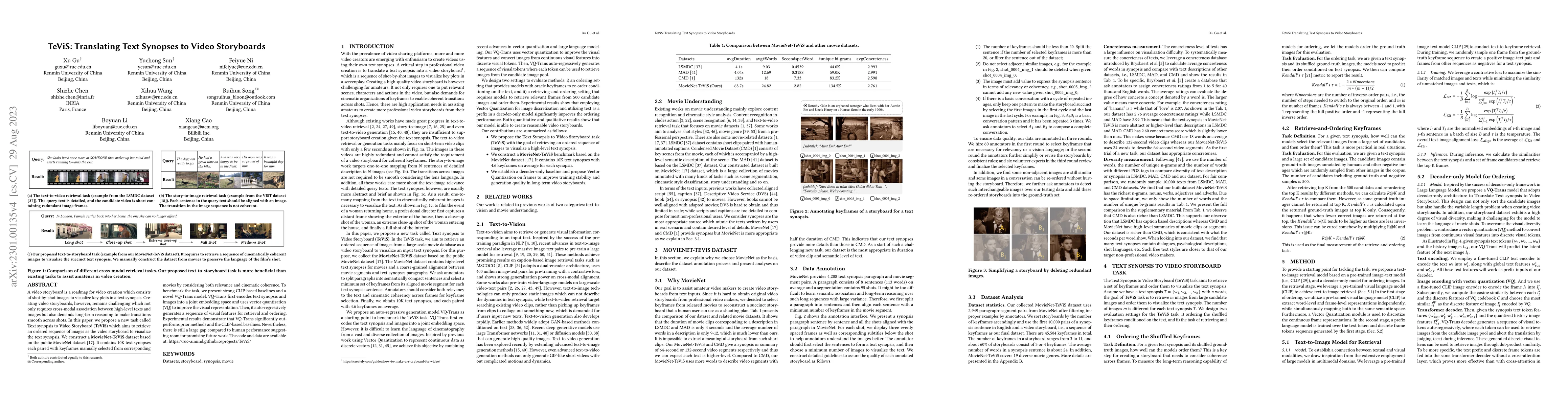 Thumbnail for TeViS:Translating Text Synopses to Video Storyboards
