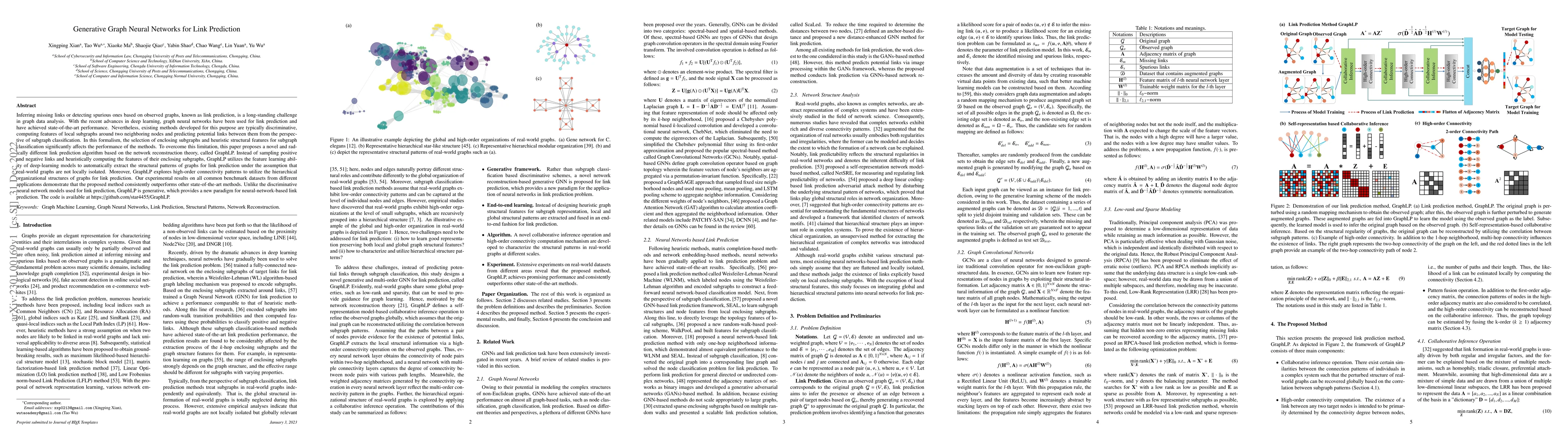 Thumbnail for Generative Graph Neural Networks for Link Prediction