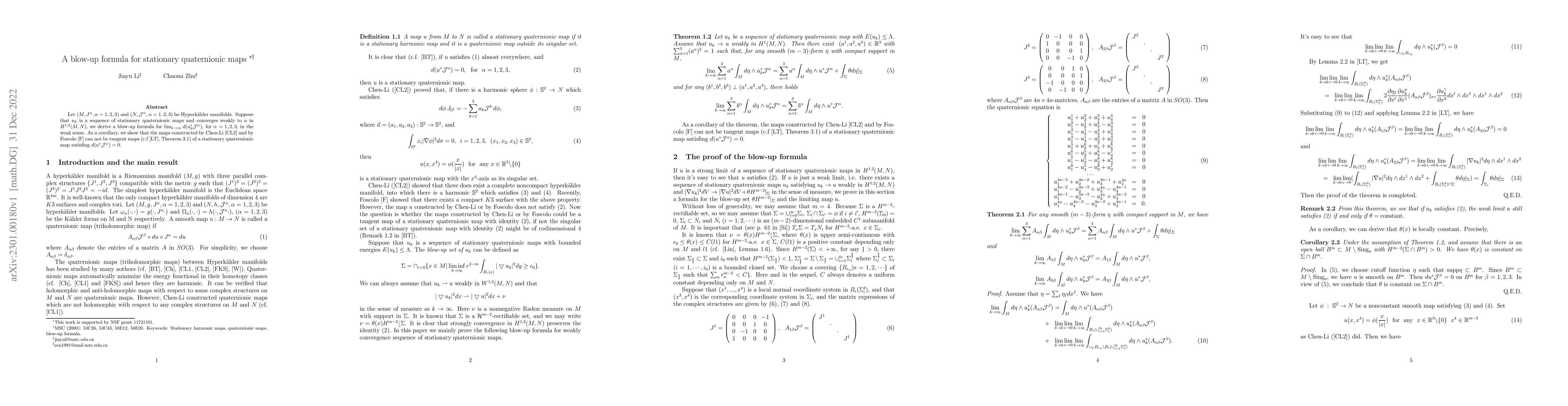 Thumbnail for A blow-up formula for stationary quaternionic maps
