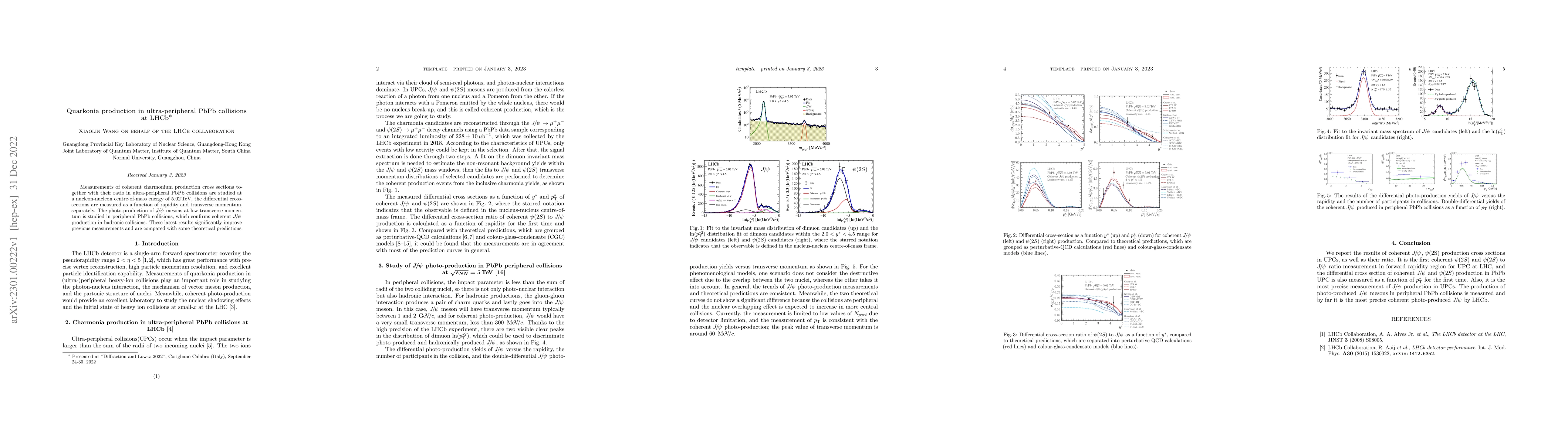 Thumbnail for Quarkonia production in ultra-peripheral PbPb collisions at LHCb