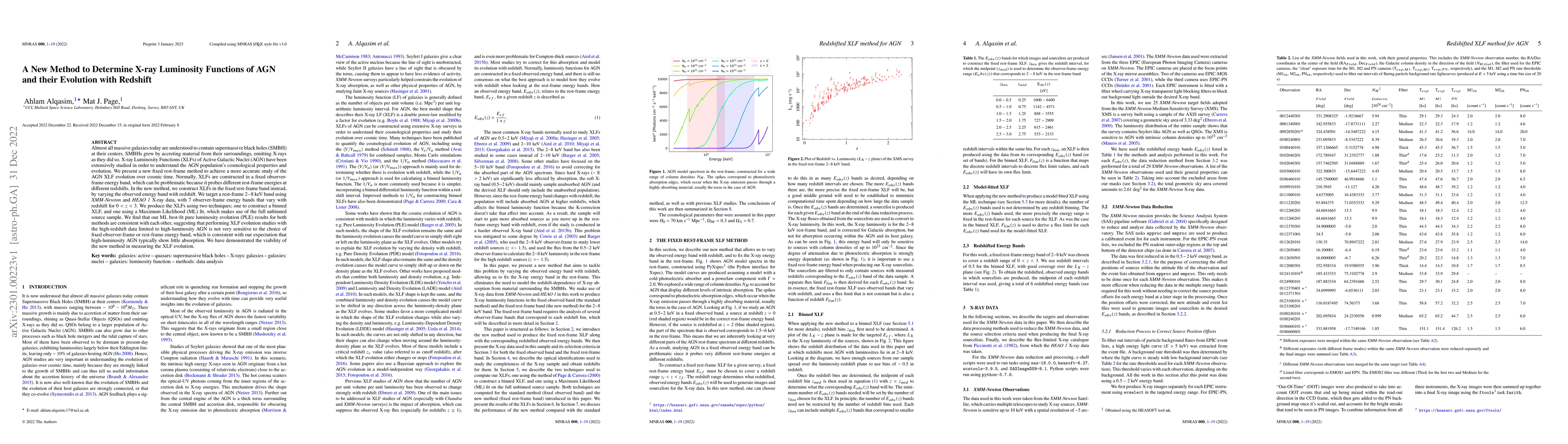 Thumbnail for A New Method to Determine X-ray Luminosity Functions of AGN and their
  Evolution with Redshift