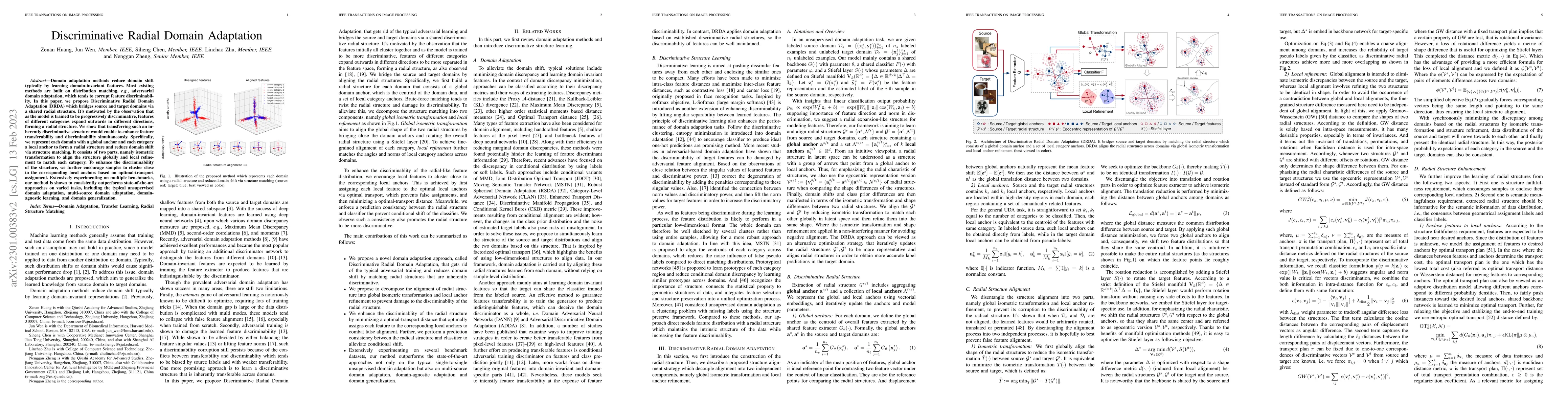Thumbnail for Discriminative Radial Domain Adaptation