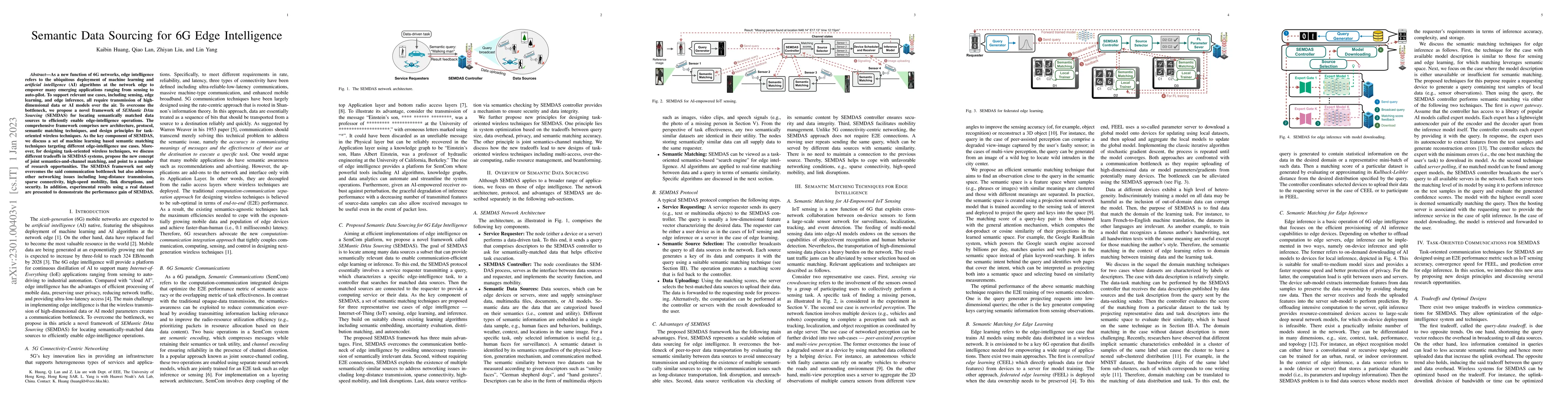 Thumbnail for Semantic Data Sourcing for 6G Edge Intelligence
