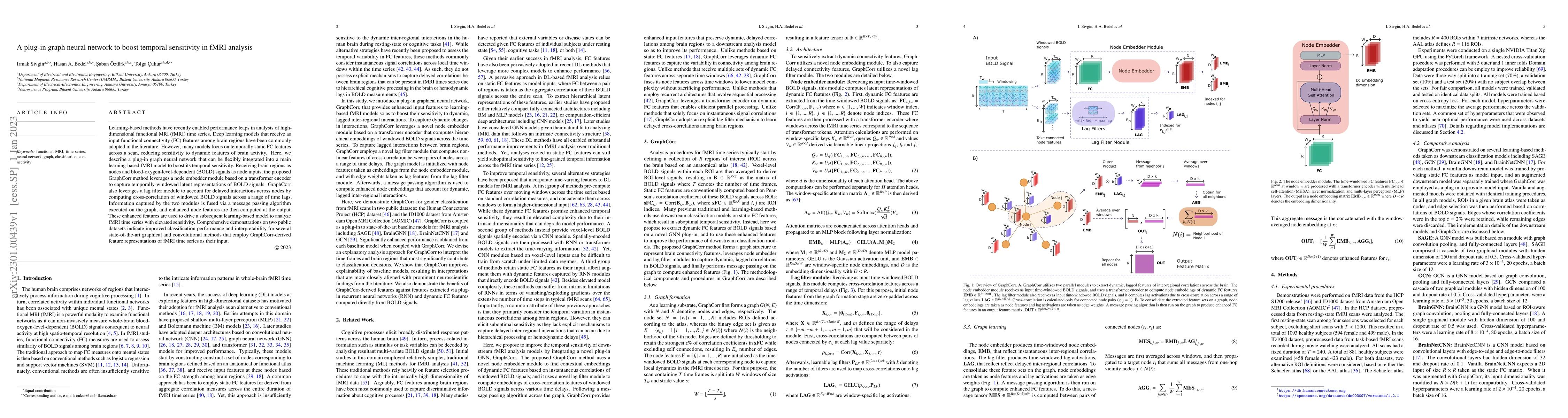 Thumbnail for A plug-in graph neural network to boost temporal sensitivity in fMRI
  analysis