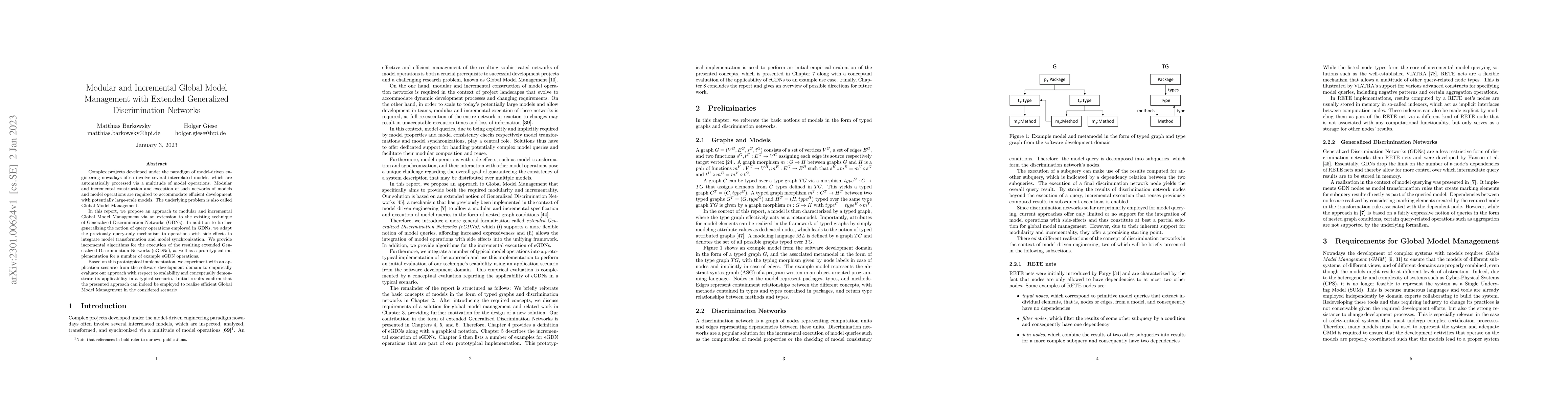 Thumbnail for Modular and Incremental Global Model Management with Extended
  Generalized Discrimination Networks