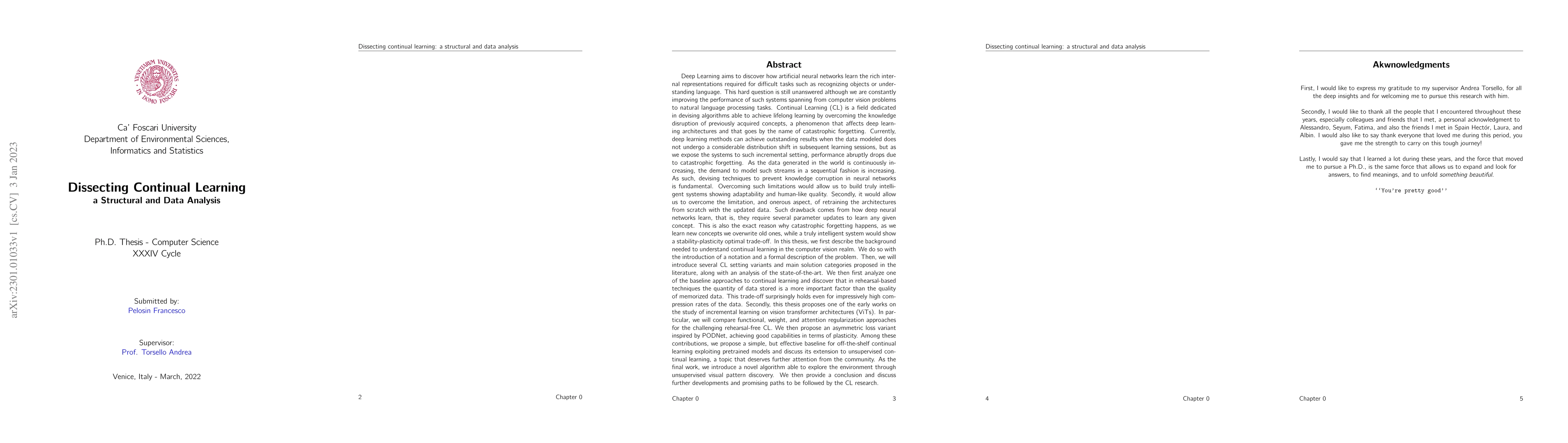 Thumbnail for Dissecting Continual Learning a Structural and Data Analysis