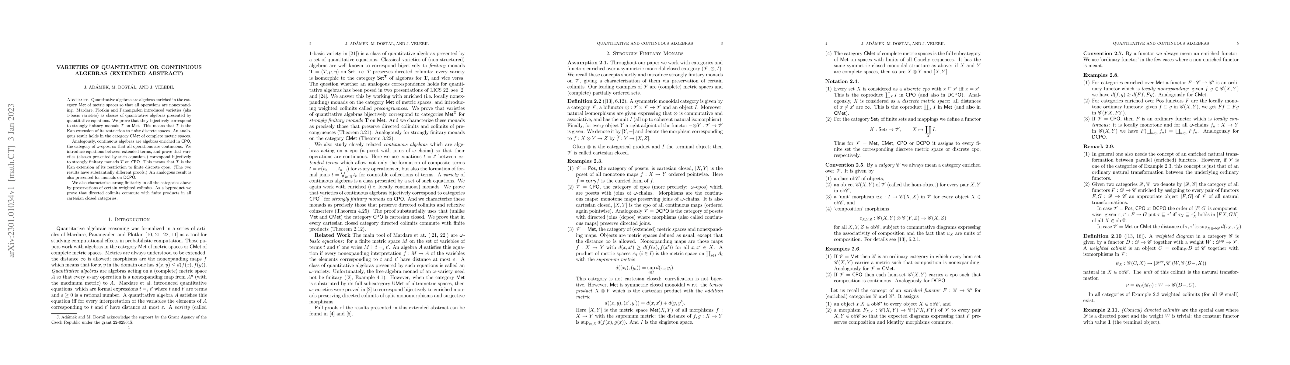 Thumbnail for Varieties of Quantitative or Continuous Algebras (Extended Abstract)