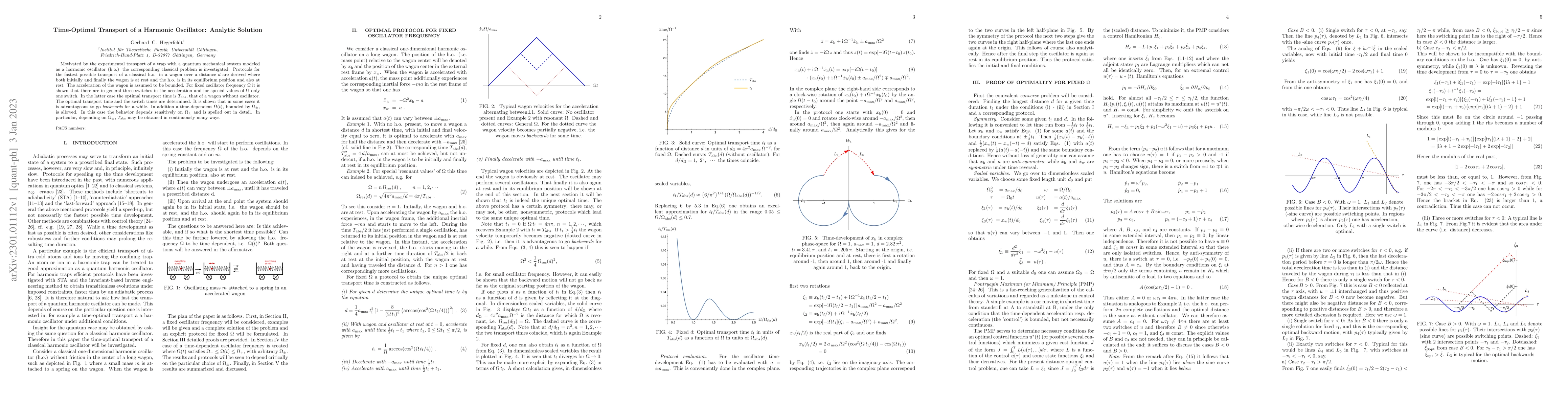 Thumbnail for Time-Optimal Transport of a Harmonic Oscillator: Analytic Solution