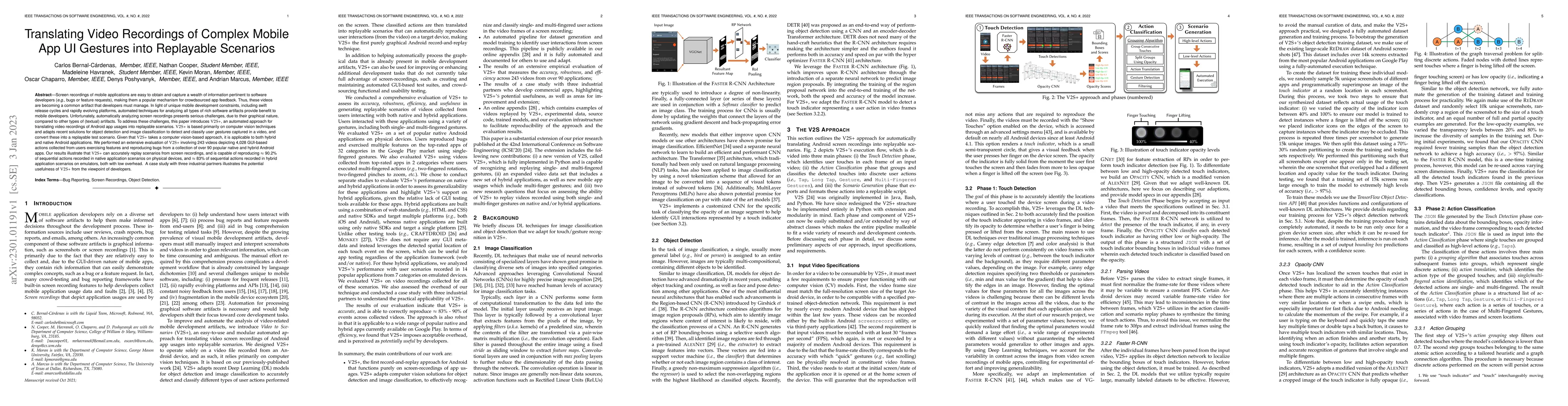 Thumbnail for Translating Video Recordings of Complex Mobile App UI Gestures into
  Replayable Scenarios
