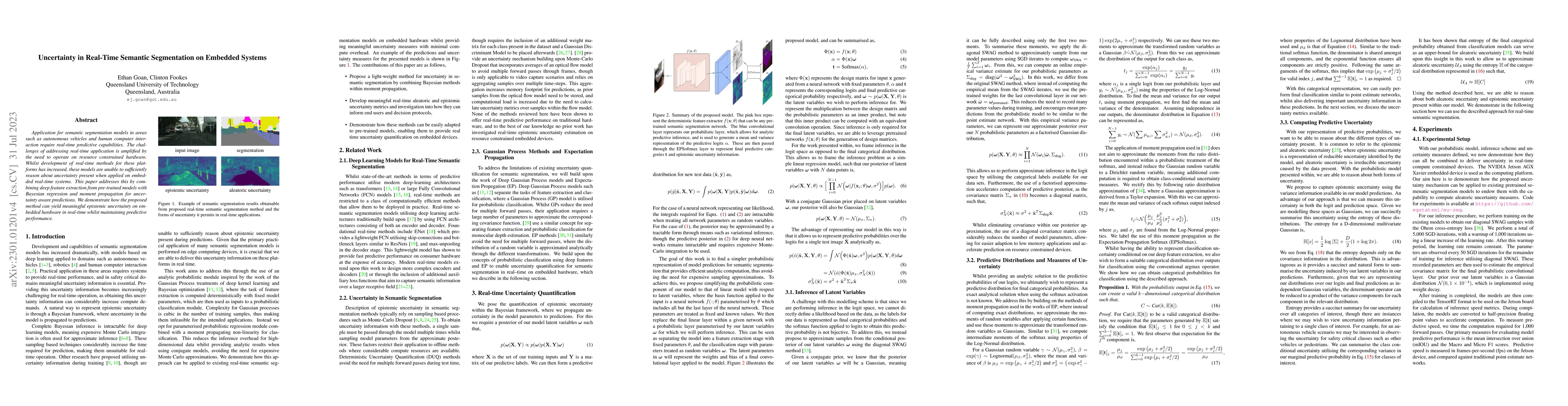 Thumbnail for Uncertainty in Real-Time Semantic Segmentation on Embedded Systems