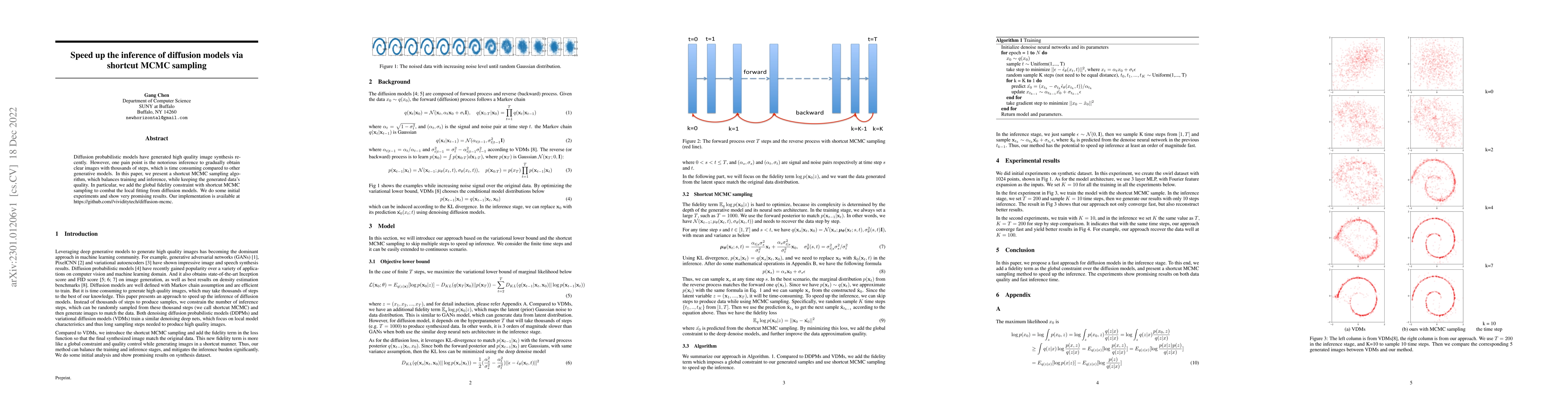 Thumbnail for Speed up the inference of diffusion models via shortcut MCMC sampling