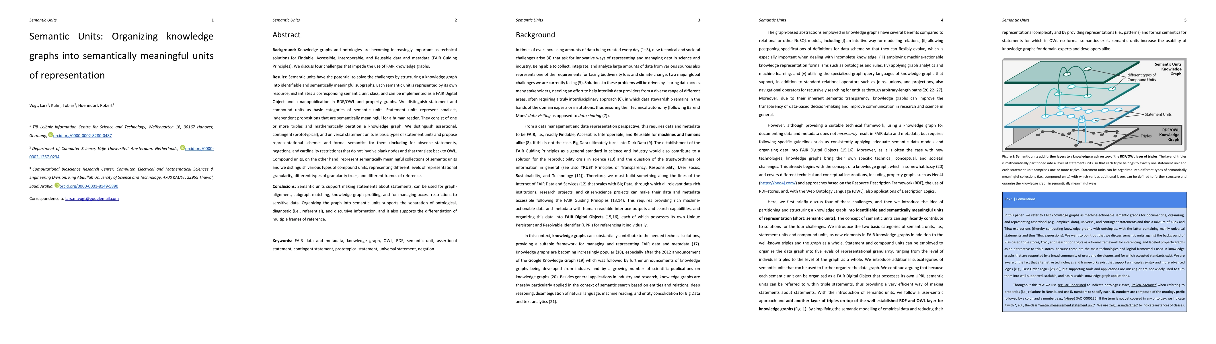 Thumbnail for Semantic Units: Organizing knowledge graphs into semantically meaningful
  units of representation