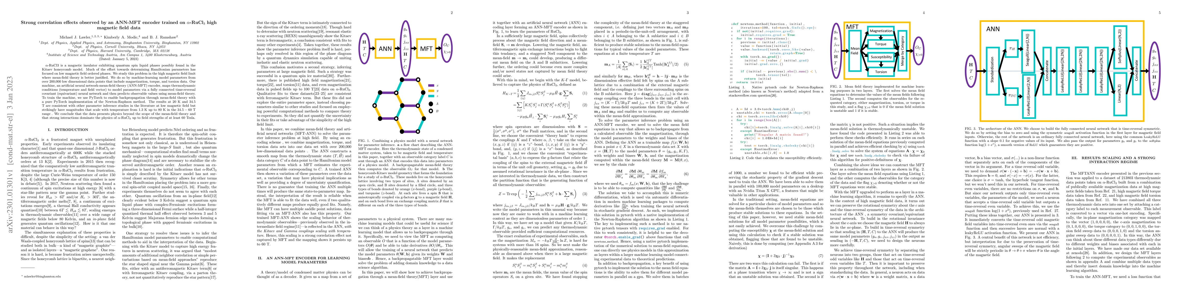 Thumbnail for Strong correlation effects observed by an ANN-MFT encoder trained on
  $\alpha$-RuCl$_3$ high magnetic field data