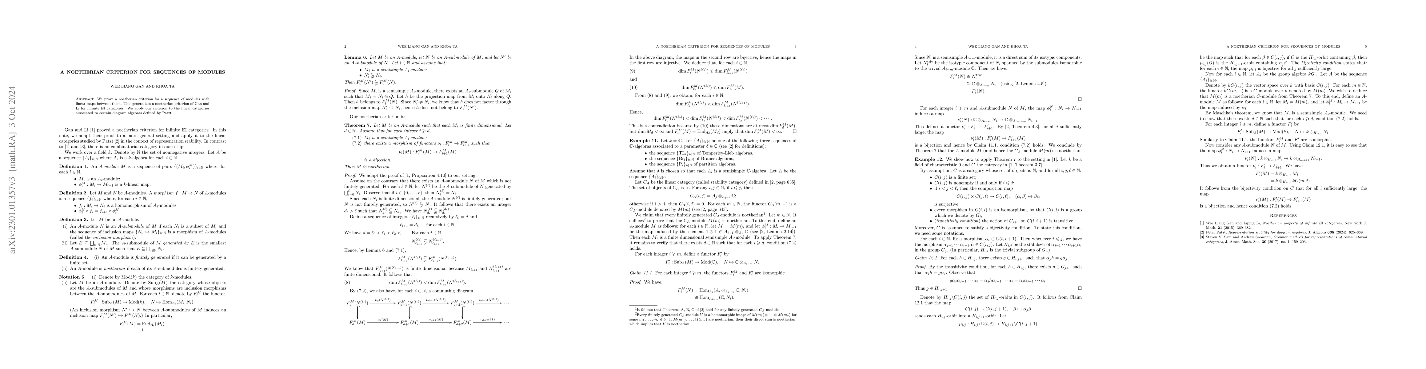 Thumbnail for A noetherian criterion for sequences of modules