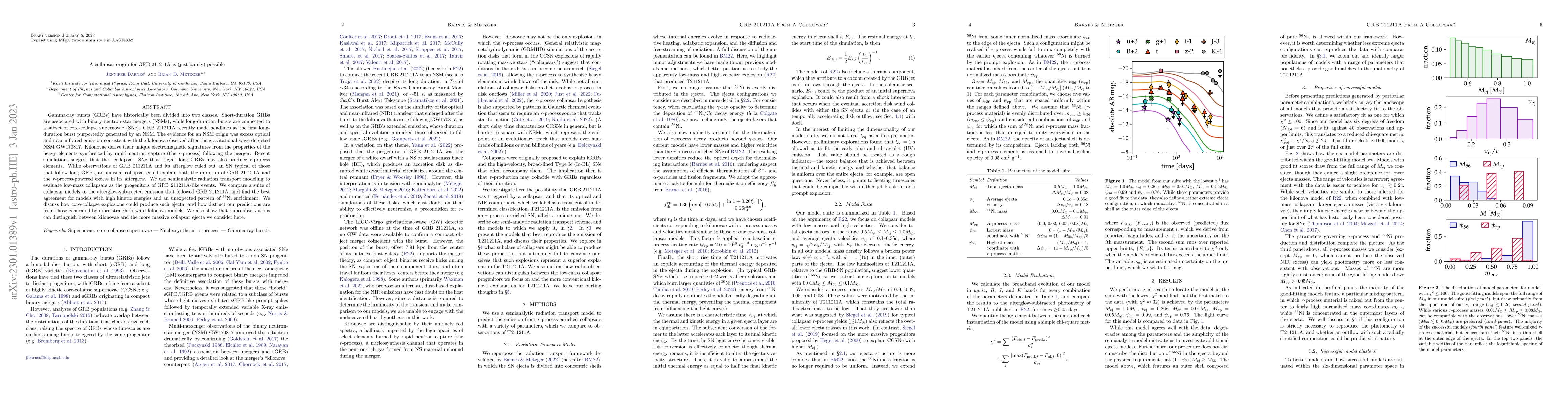Thumbnail for A collapsar origin for GRB 211211A is (just barely) possible