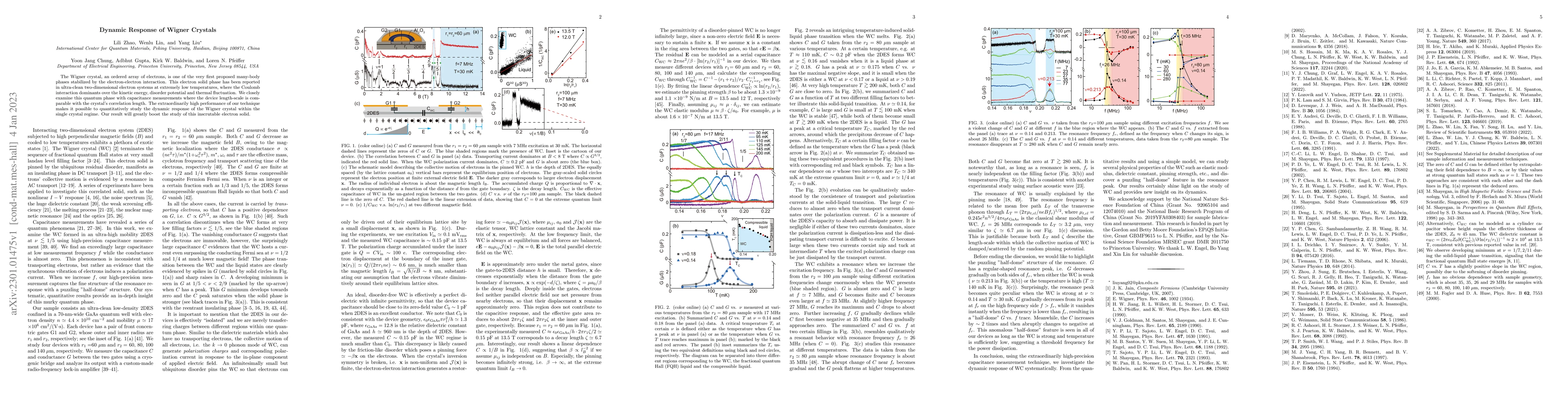 Thumbnail for Dynamic Response of Wigner Crystals