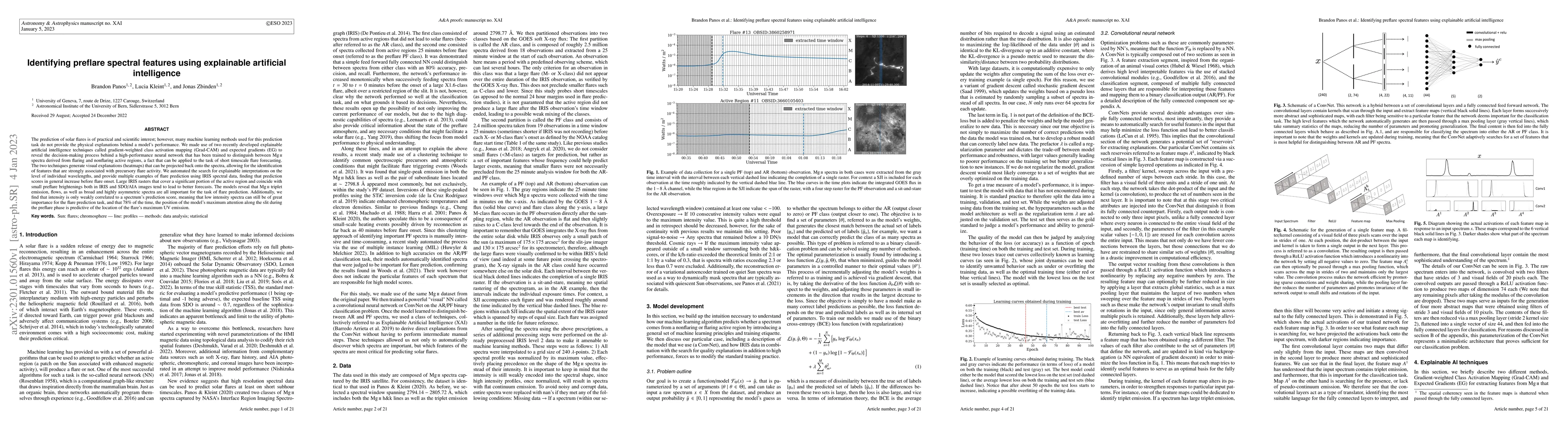 Thumbnail for Identifying preflare spectral features using explainable artificial
  intelligence