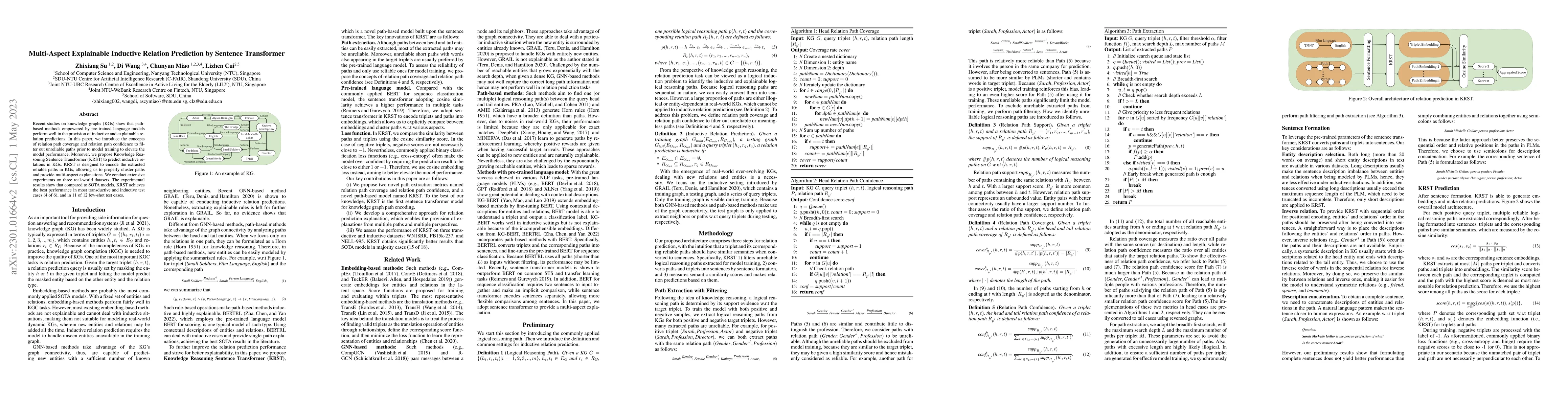Thumbnail for Multi-Aspect Explainable Inductive Relation Prediction by Sentence
  Transformer