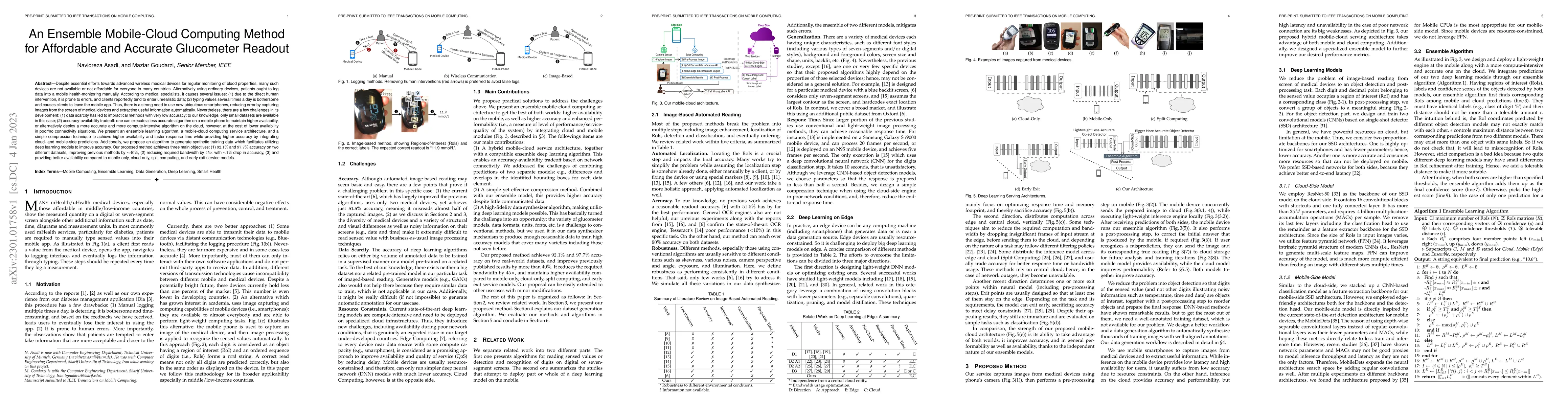 Thumbnail for An Ensemble Mobile-Cloud Computing Method for Affordable and Accurate
  Glucometer Readout