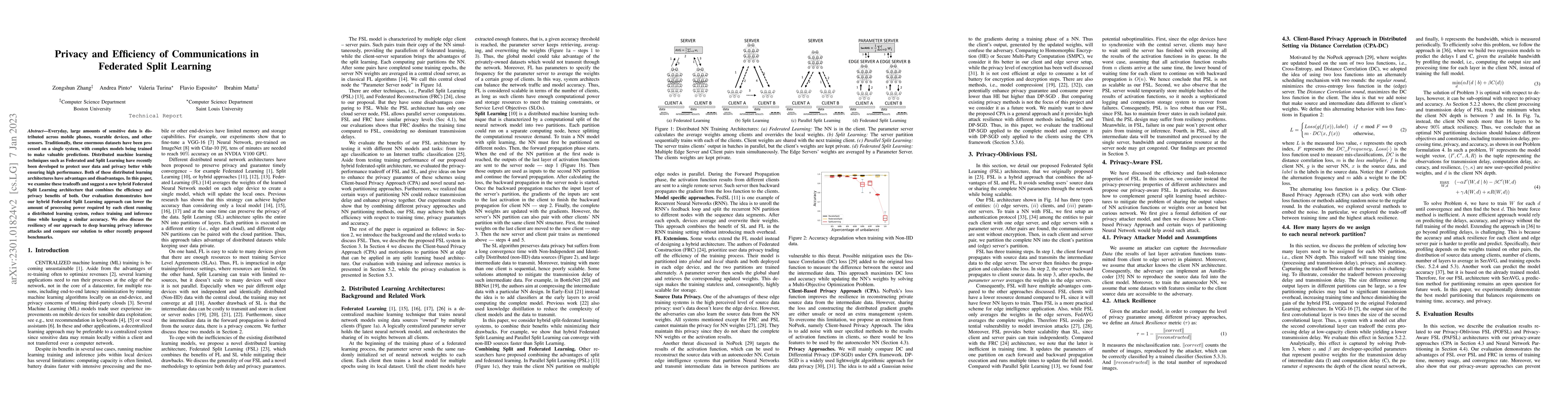 Thumbnail for Privacy and Efficiency of Communications in Federated Split Learning
