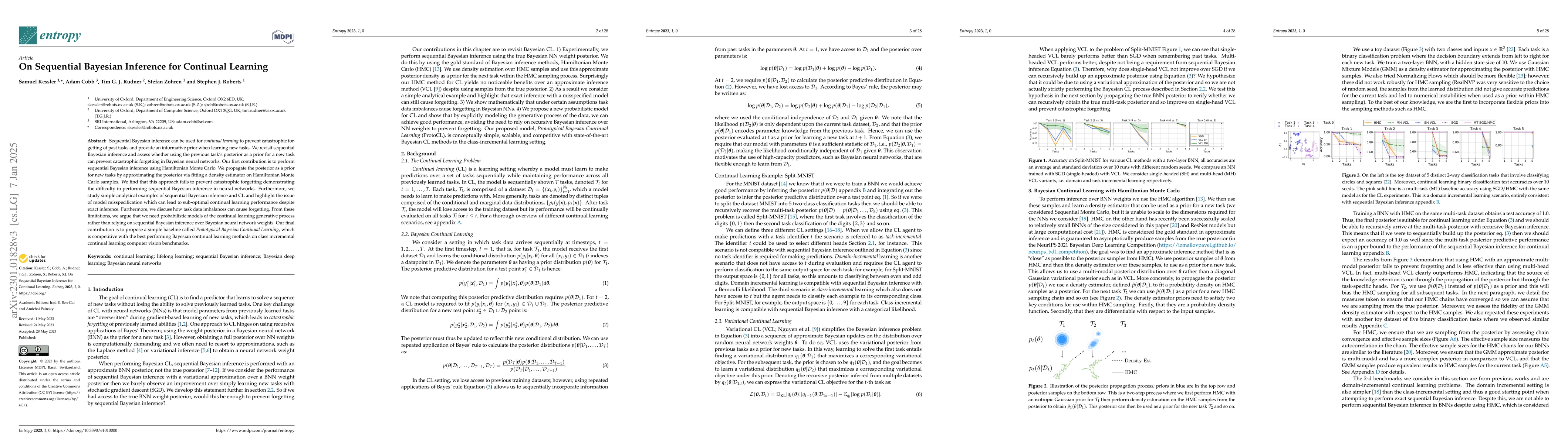 Thumbnail for On Sequential Bayesian Inference for Continual Learning