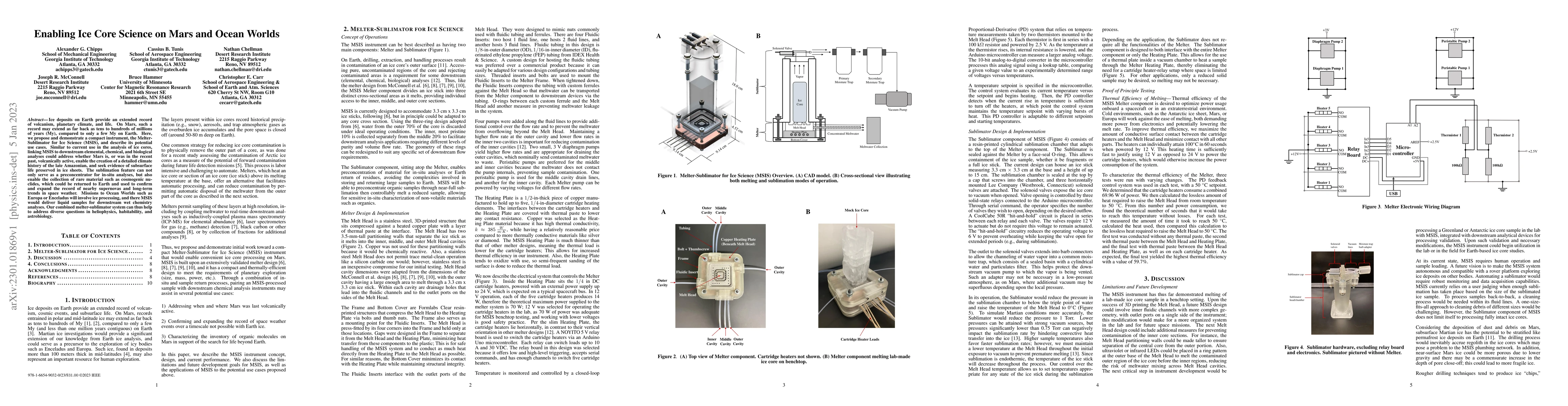 Thumbnail for Enabling Ice Core Science on Mars and Ocean Worlds