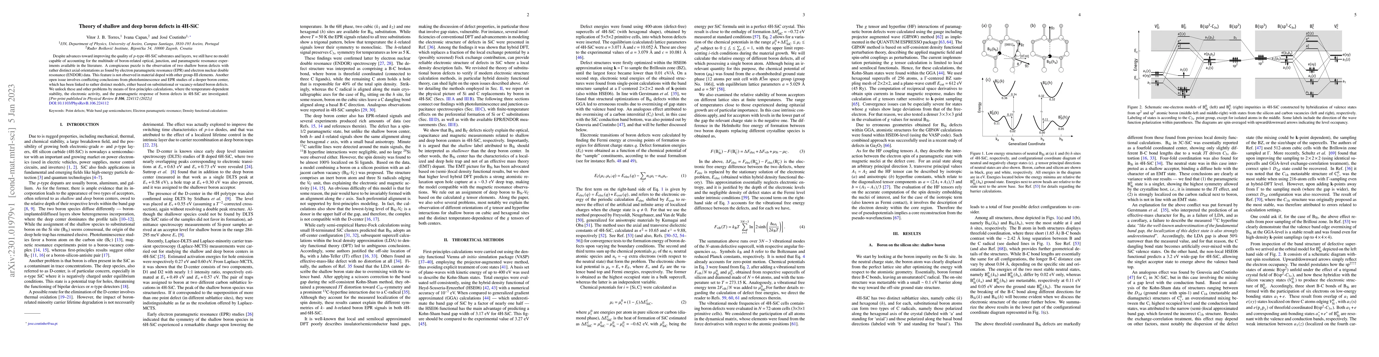 Thumbnail for Theory of shallow and deep boron defects in 4H-SiC