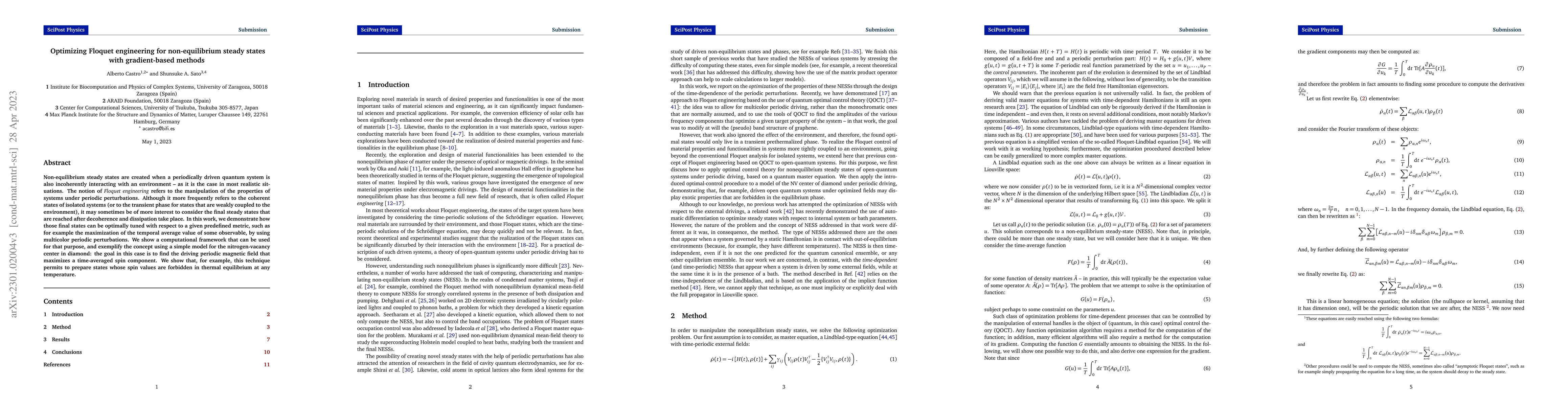 Thumbnail for Optimizing Floquet engineering for non-equilibrium steady states with
  gradient-based methods