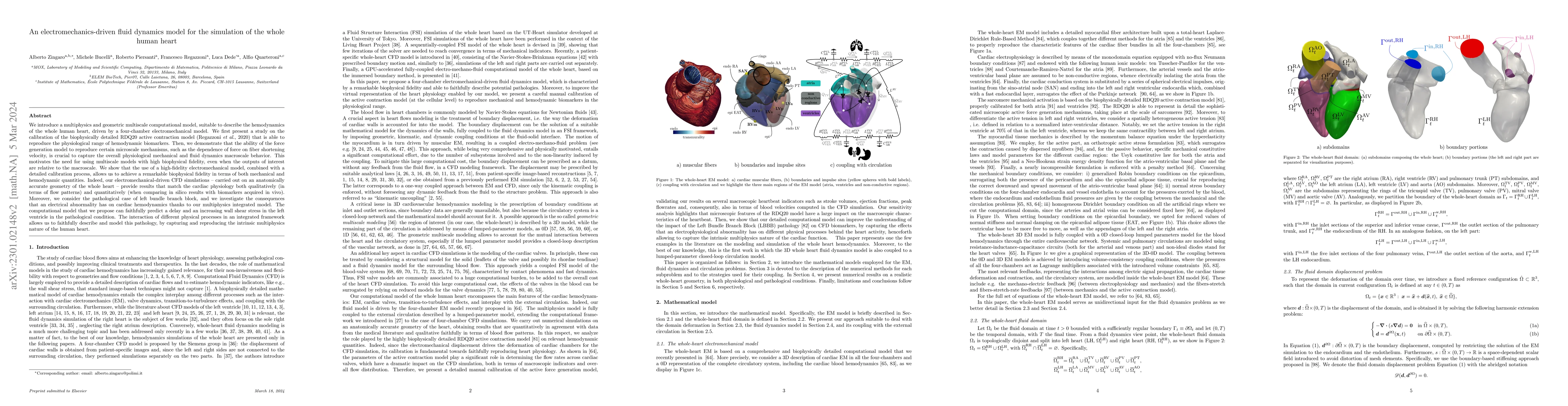 Thumbnail for An electromechanics-driven fluid dynamics model for the simulation of
  the whole human heart