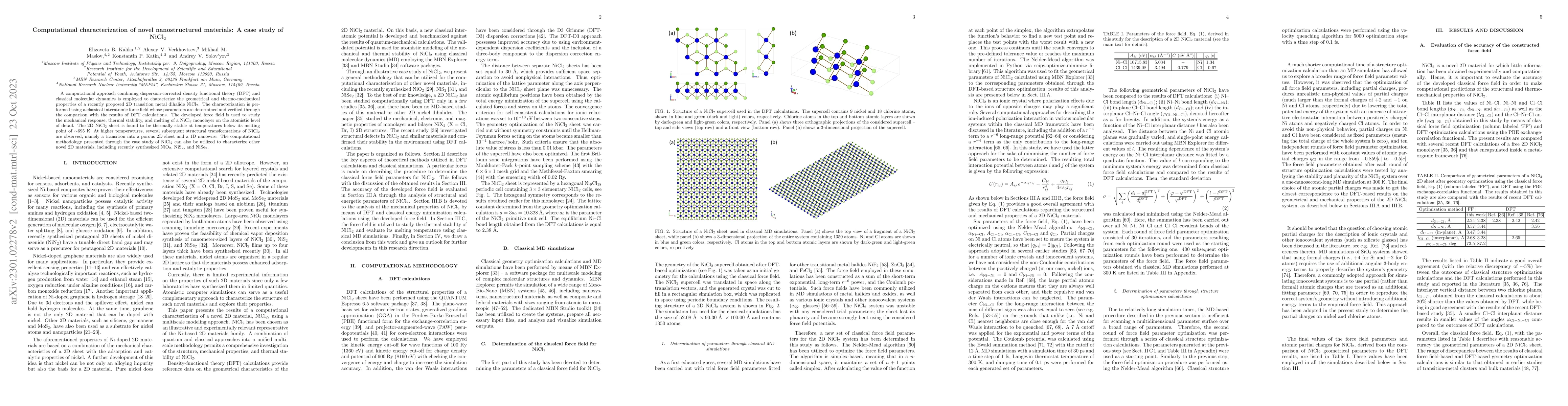 Thumbnail for Computational characterization of novel nanostructured materials: A case
  study of NiCl$_2$