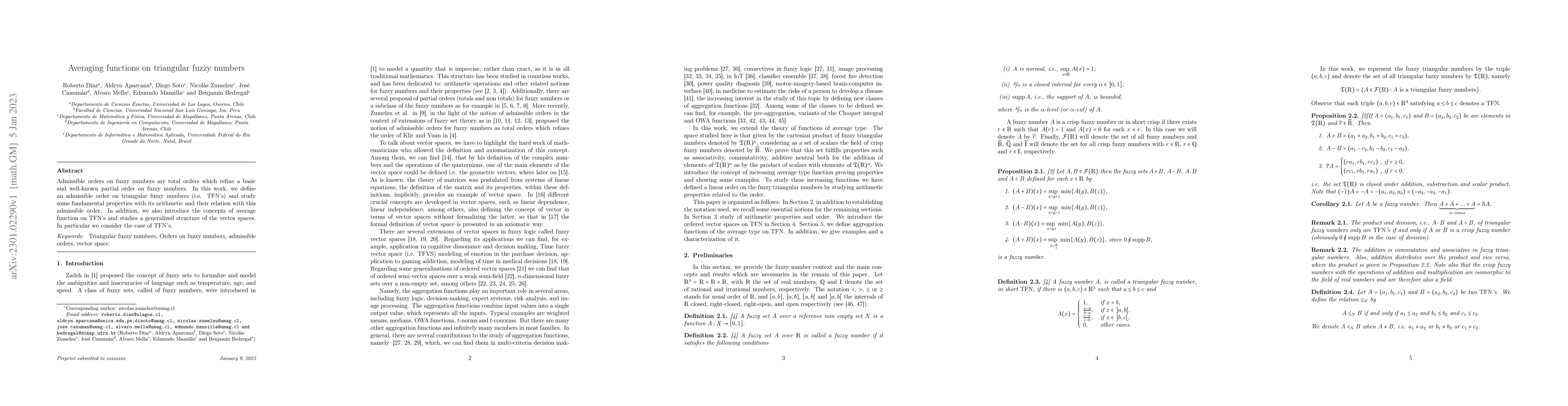 Thumbnail for Averaging functions on triangular fuzzy numbers