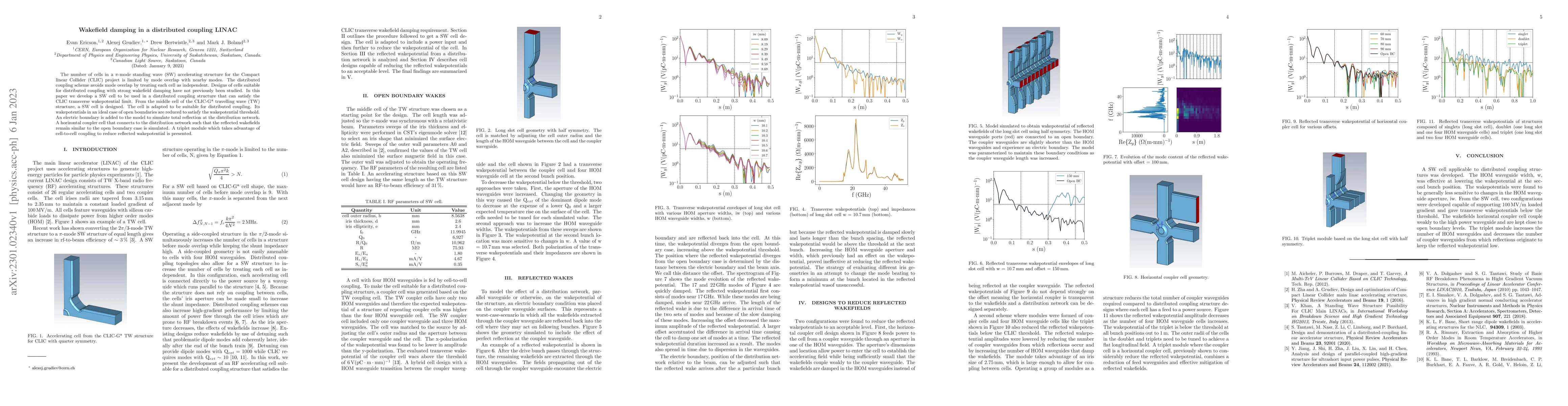 Thumbnail for Wakefield damping in a distributed coupling LINAC