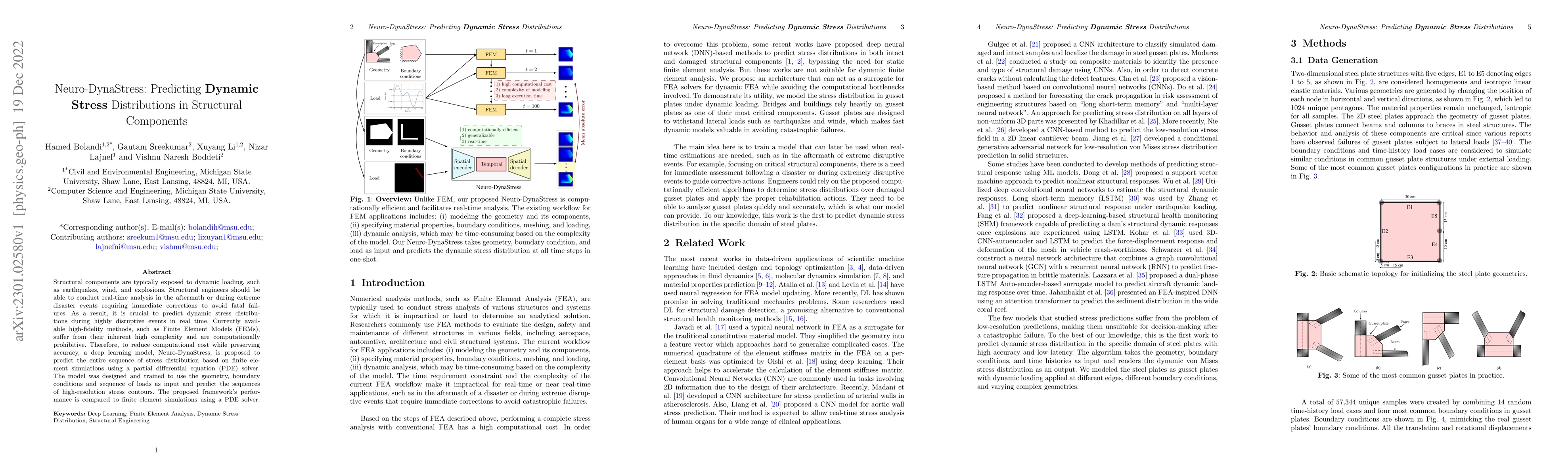 Thumbnail for Neuro-DynaStress: Predicting Dynamic Stress Distributions in Structural
  Components