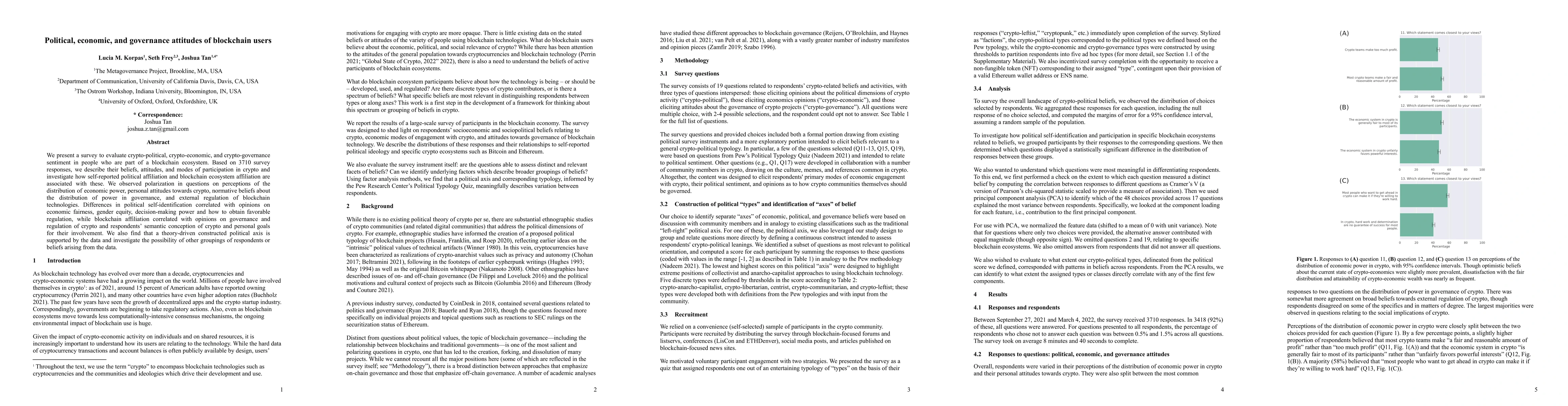 Thumbnail for Political, economic, and governance attitudes of blockchain users