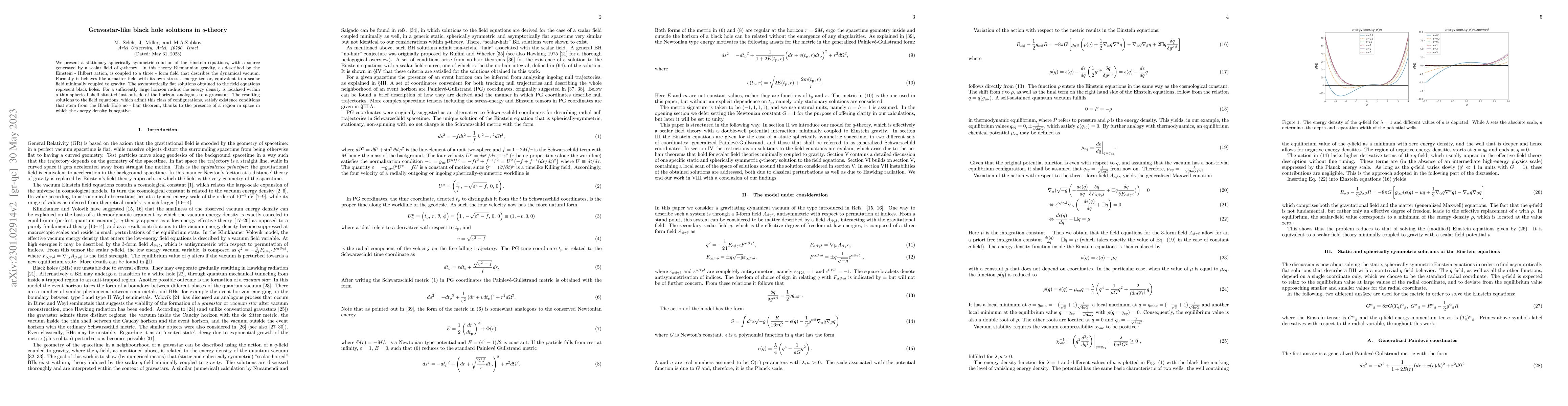 Thumbnail for Gravastar-like black hole solutions in $q$-theory