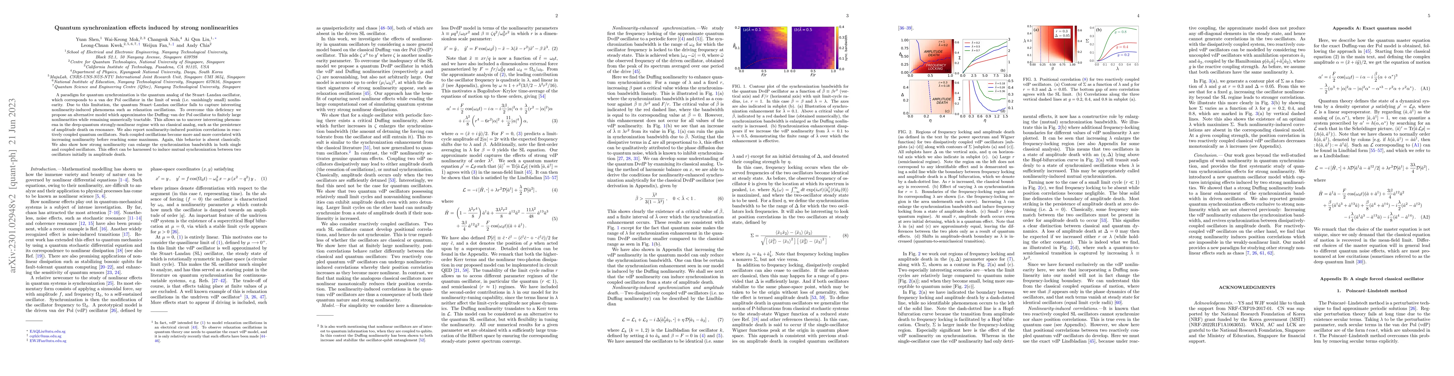 Thumbnail for Quantum synchronization effects induced by strong nonlinearities