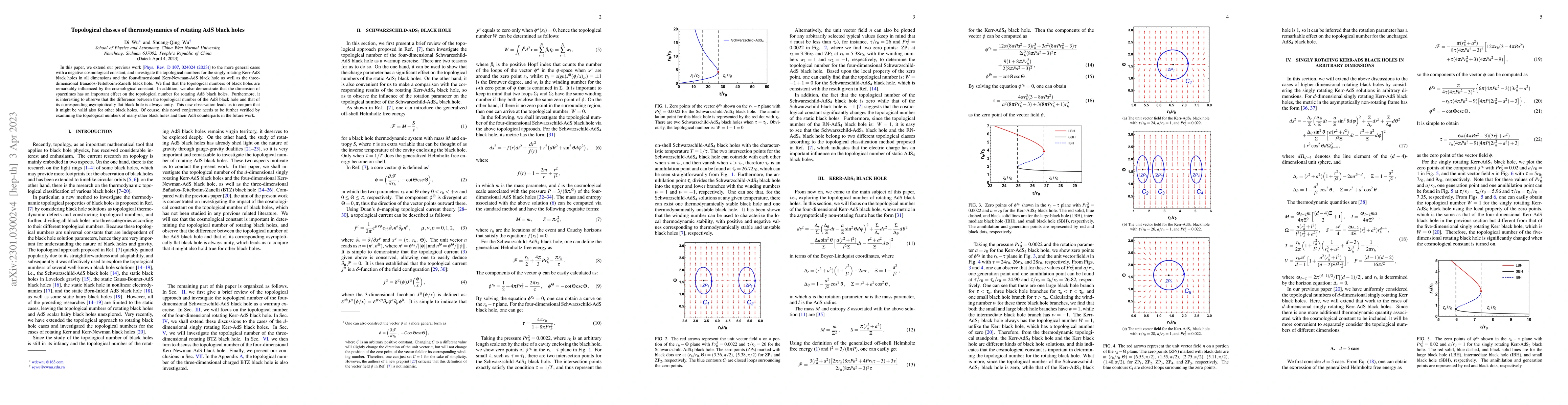 Thumbnail for Topological classes of thermodynamics of rotating AdS black holes