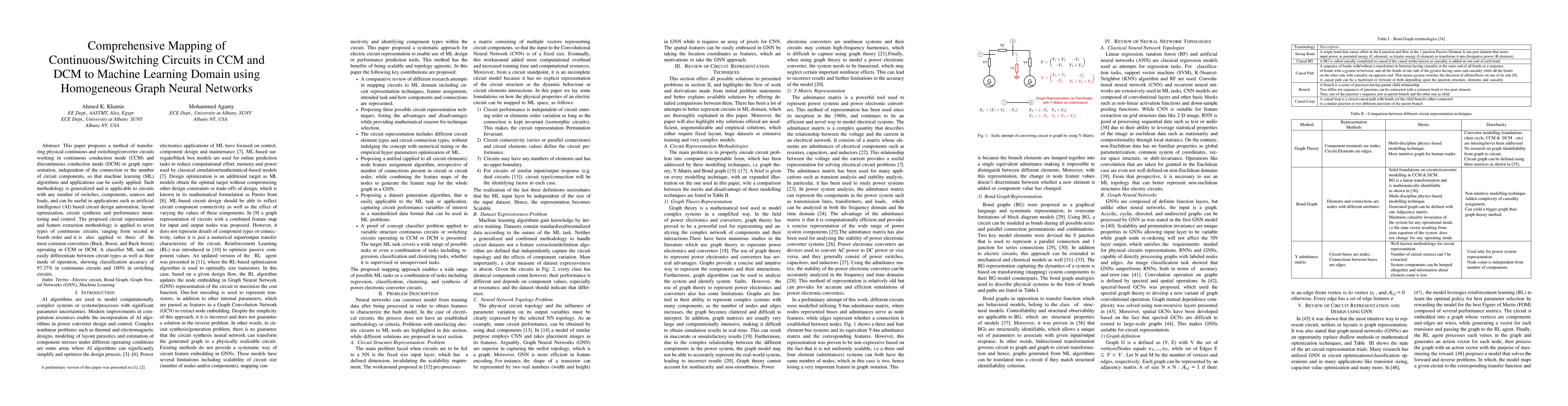Thumbnail for Comprehensive Mapping of Continuous/Switching Circuits in CCM and DCM to
  Machine Learning Domain using Homogeneous Graph Neural Networks