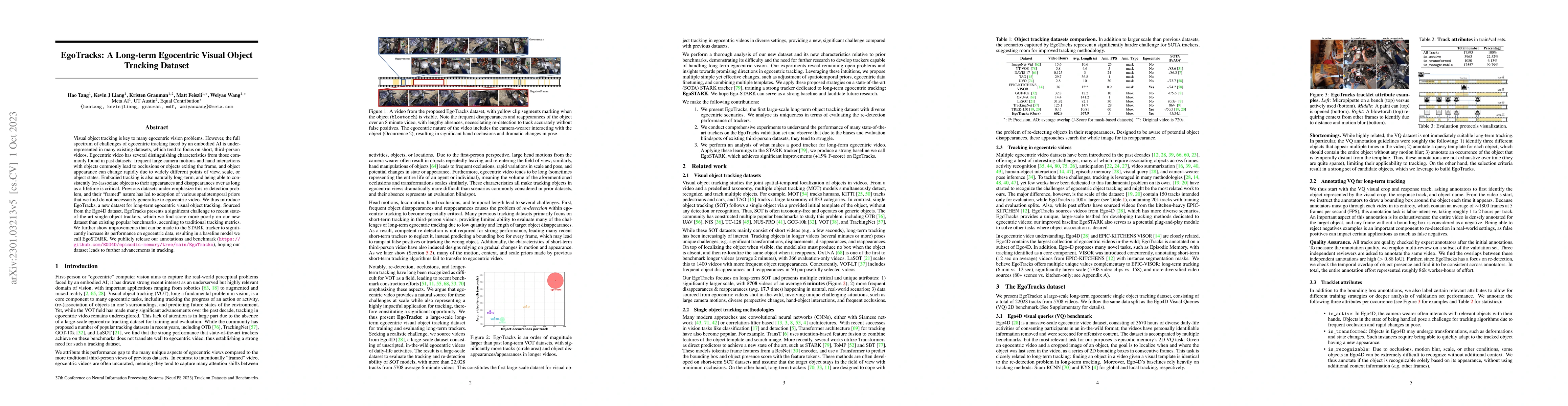 Thumbnail for EgoTracks: A Long-term Egocentric Visual Object Tracking Dataset