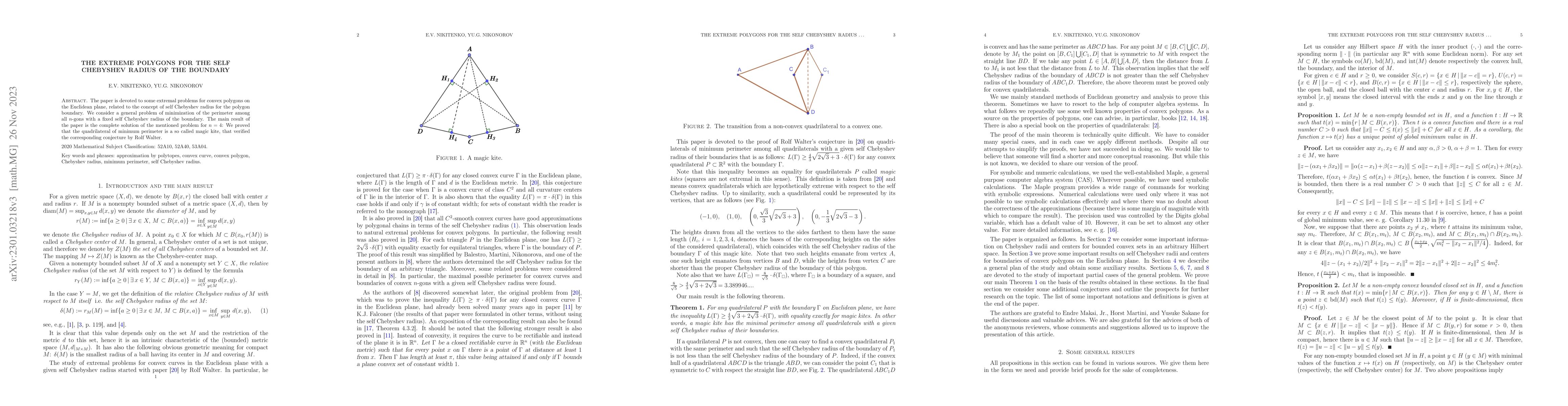 Thumbnail for The extreme polygons for the self Chebyshev radius of the boundary