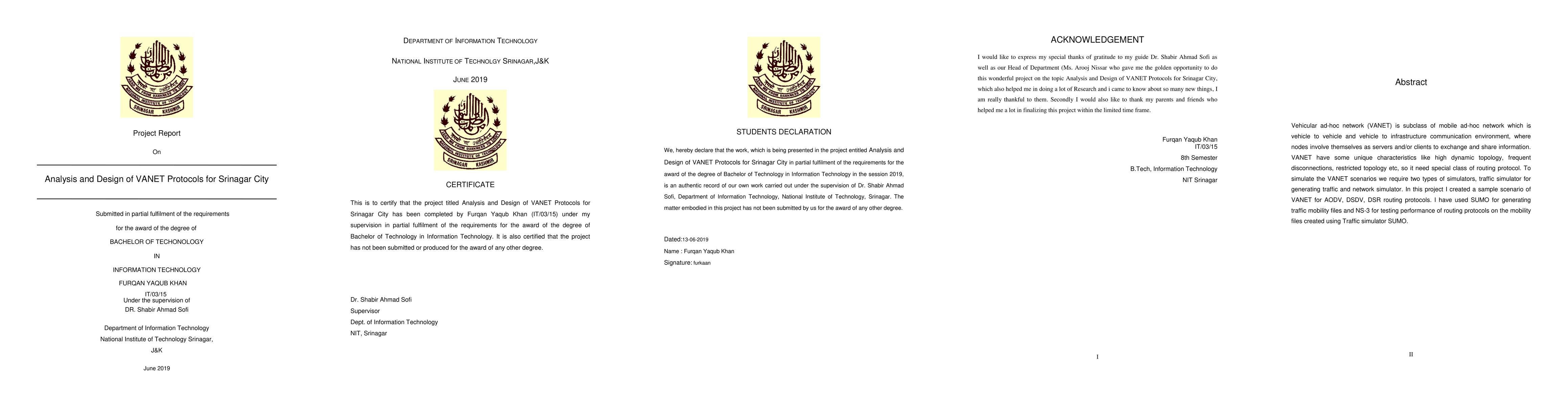 Thumbnail for Analysis and Design of VANET Protocols for Srinagar City