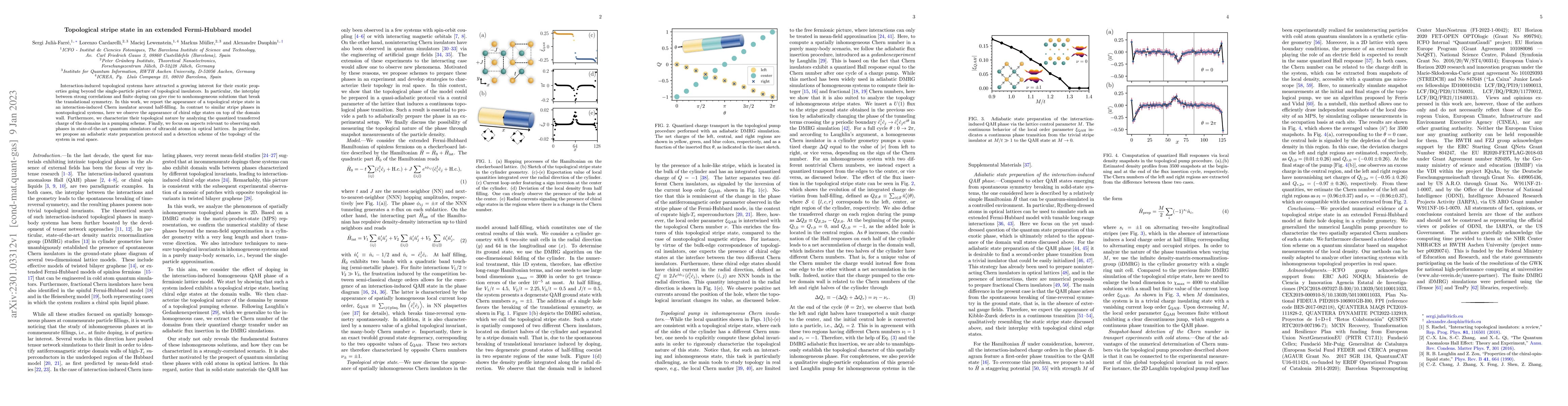 Thumbnail for Topological stripe state in an extended Fermi-Hubbard model