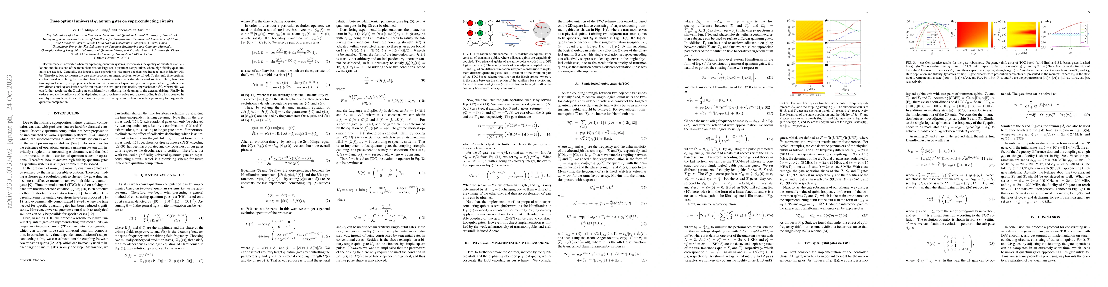 Thumbnail for Time-optimal universal quantum gates on superconducting circuits